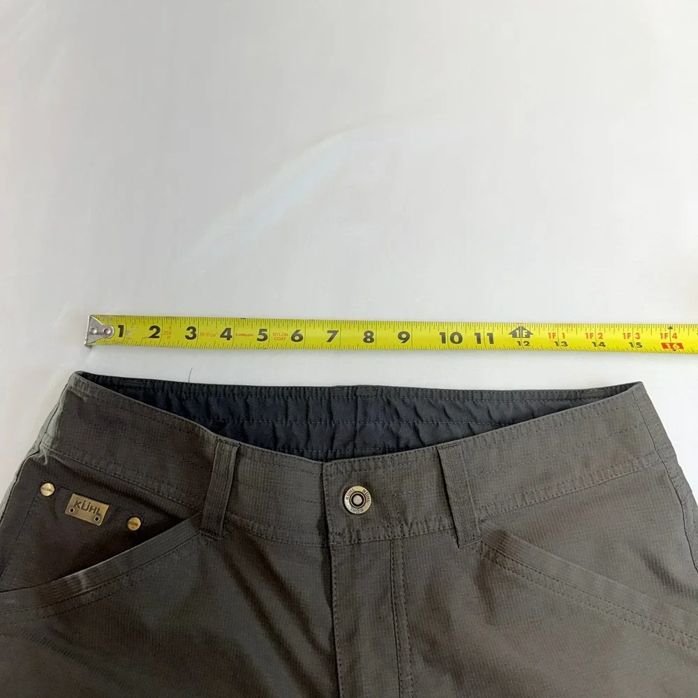 Kuhl Silencr Pants Mens 32x30 Brown Ripstop Lightweight Outdoor Hiking Utility - Picture 6 of 11